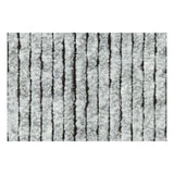 Wicotex kattenstaart deurgordijn 90x220 grijs wit 100% polypropyleen