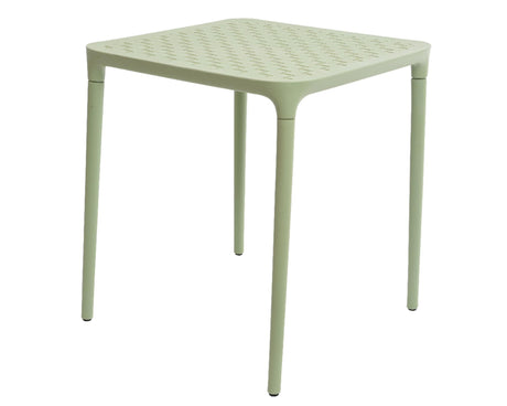 Tafel porto kunststof 65x65x70cm cm groen