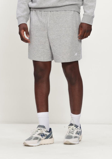 New balance sportbroek - short - heren - grijs