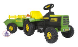 Injusa -Batterie -Traktor 6V 136x52x50 cm