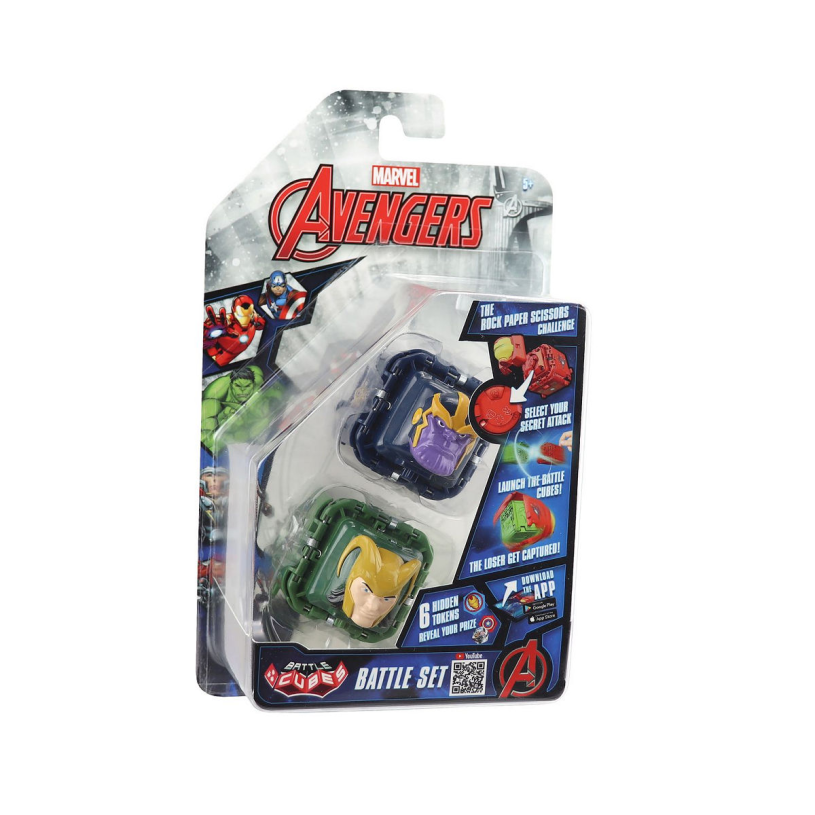 Boti Battle Cubes Avengers Thanos gegen Loki Play Set
