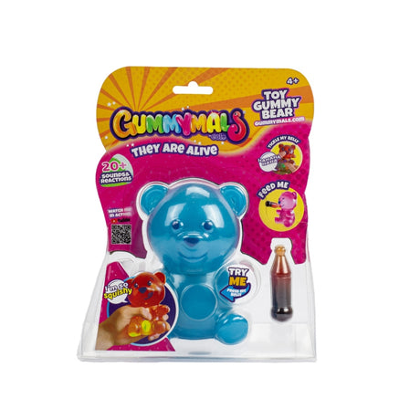 Jiggly Pets Gummymals Gummibärchen 12 cm + hell- und klangblau