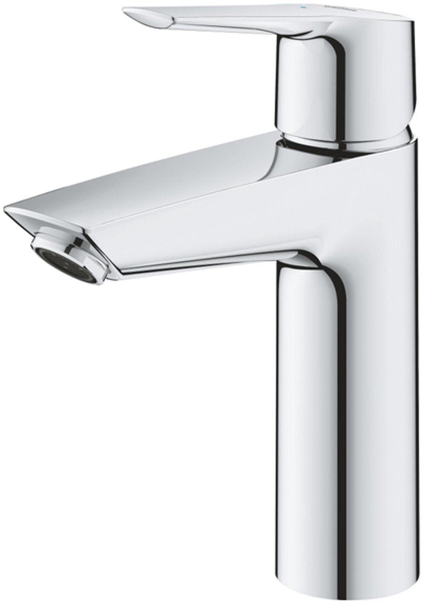 Grohe Start Waschtischarmatur – wassersparend – mit Push-Open-Ablaufgarnitur – Chrom