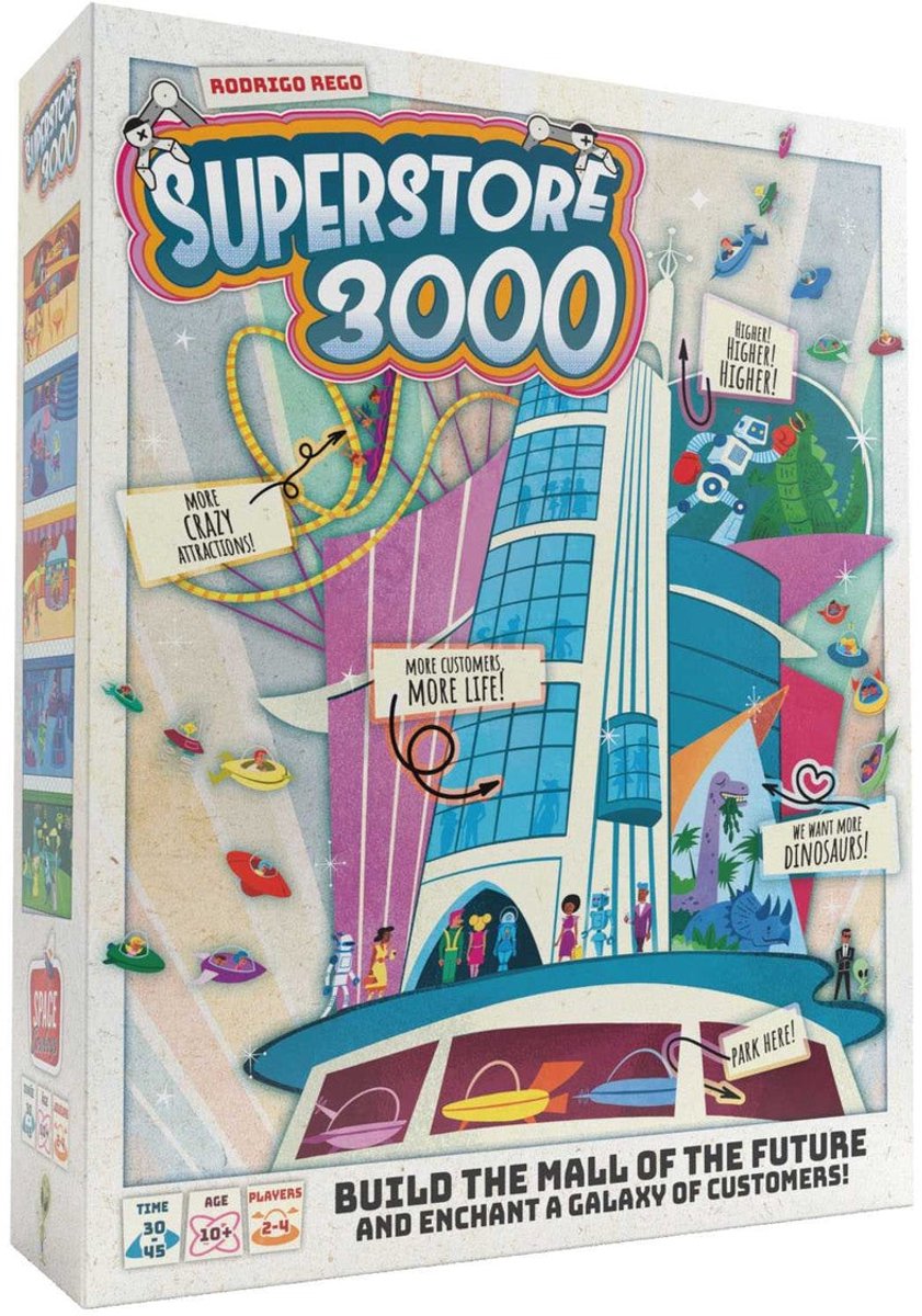 Space Cowboys – Superstore 3000 – Englisches Brettspiel