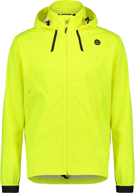 Agu compact regenjas commuter heren hi-vis geel