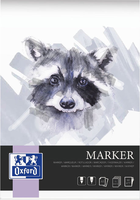 Oxford-Markierungsblock – A3 – 15 Blatt – 180 g