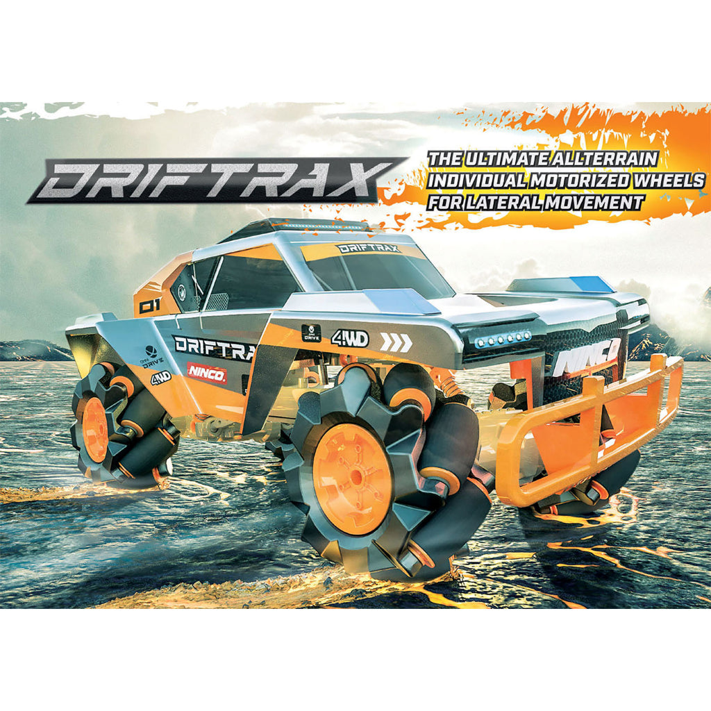 Ninco RC Drift Trax Auto 34x18x15,8 cm grå oransje