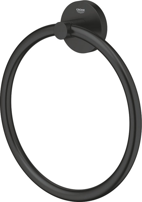 Grohe Start Handtuchring – mattschwarz