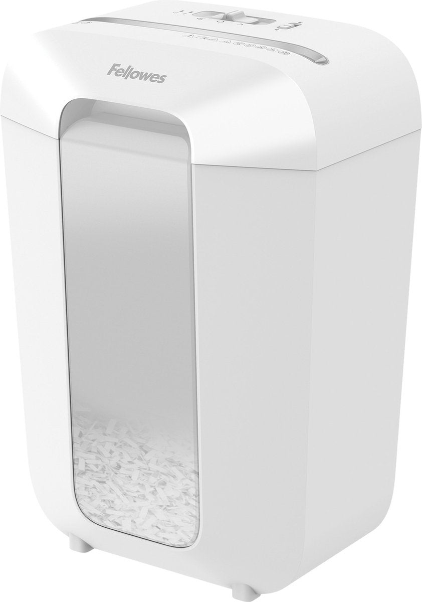Fellowes lx70 - papierversnipperaar - 11 vel - 18l - p4 - wit