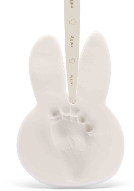 Dooky® Dooky x Miffy Geschenk-Ornament-Set – Baby-Hand-Fußabdruck-Andenken
