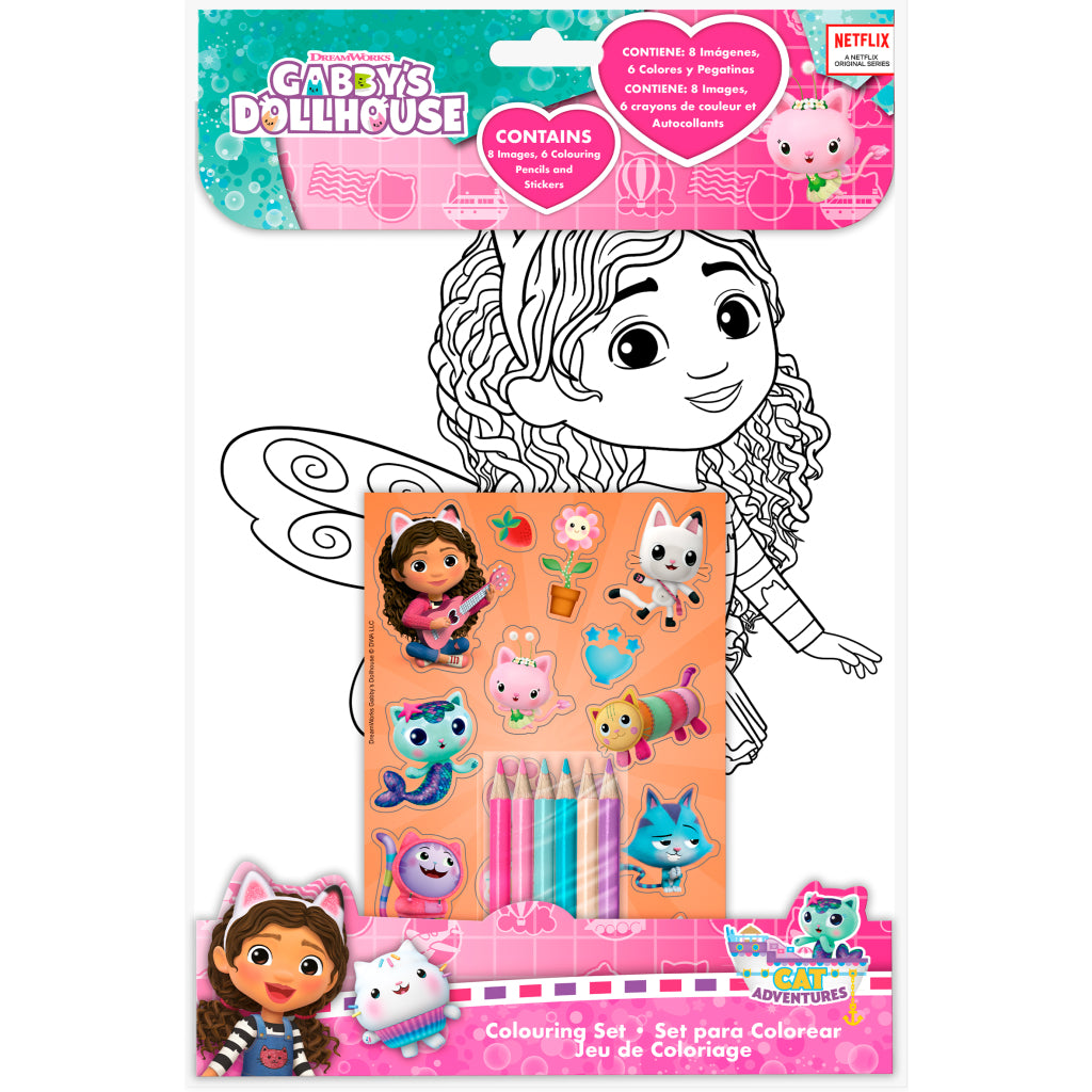 Gabbys Puppenhaus Farbset für Gabbys Puppenhaus
