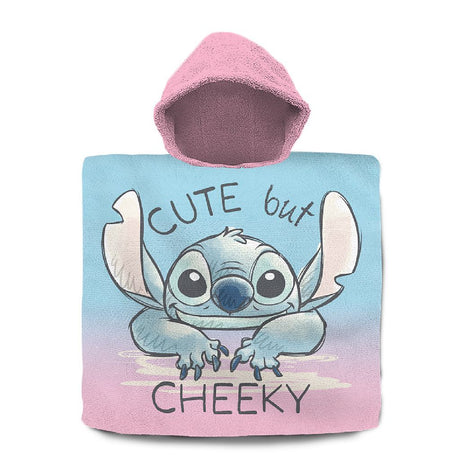 Disney Stitch Badeponcho 60x120 cm rosa blau