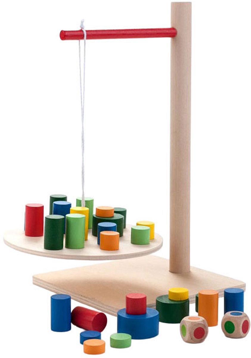 Longfield Games Balance Game mit Holzbrasien