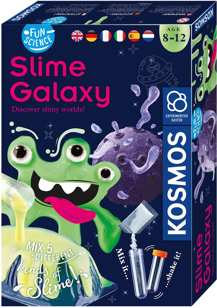 Kosmos-Experiment mit außerirdischem Schleim
