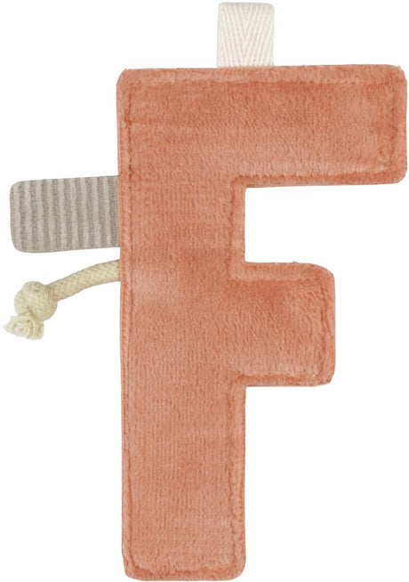 Little dutch slinger element - letter f - oranje
