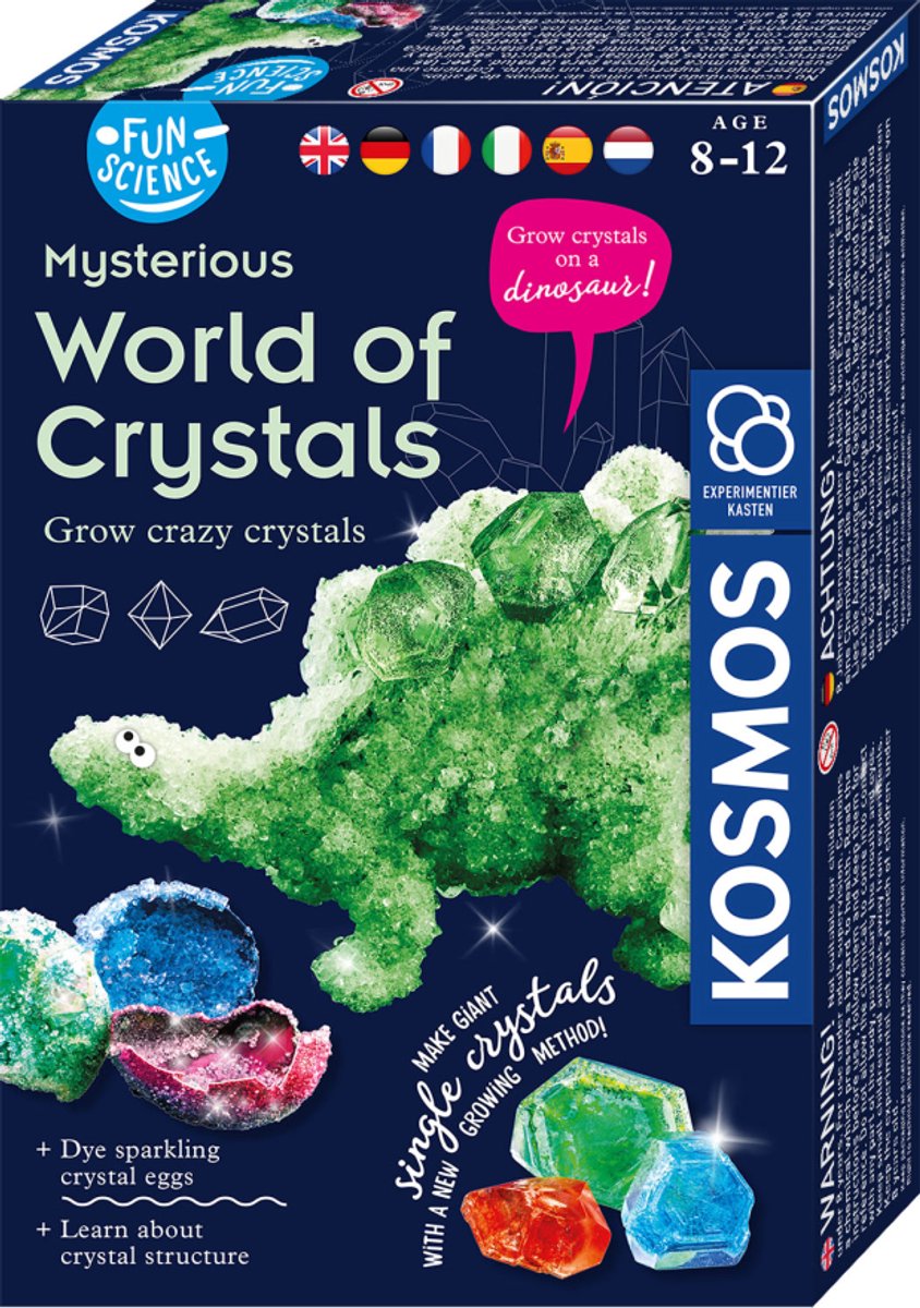 Selecta Kosmos Welt der Kristalle Experimentierset