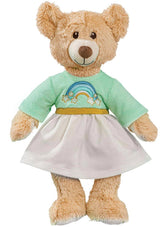 Heless Kuscheltier Plüschteddy Regenbogen, 32cm