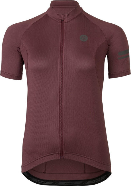 Agu core fietsshirt ss essential dames paars