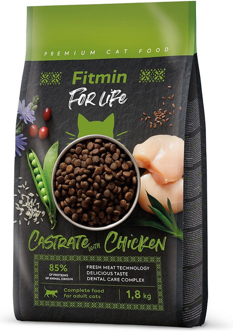 Fitmin Cat for Life kastriertes Huhn 1,8 kg