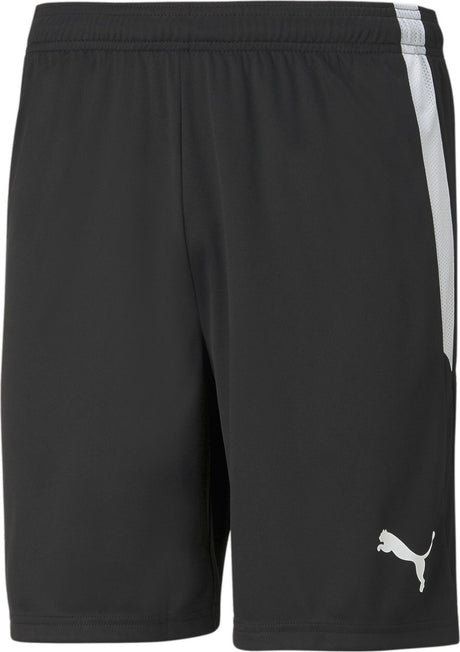 Puma Teamliga Shorts Herren Sporthose - Schwarz-Weiß