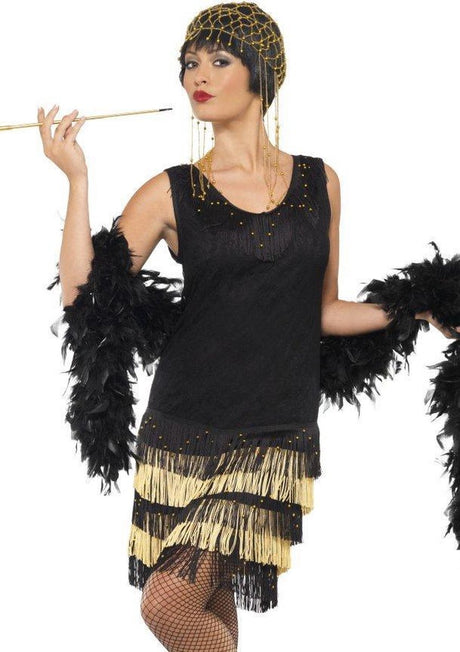 Vegaoo Charleston-Outfit für Damen – Fasching – Größe L