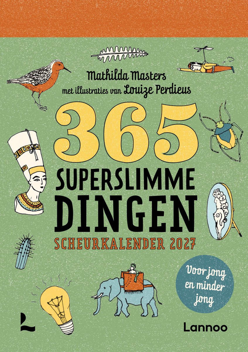 Lannoo 365 superslimme dingen scheurkalender 2027