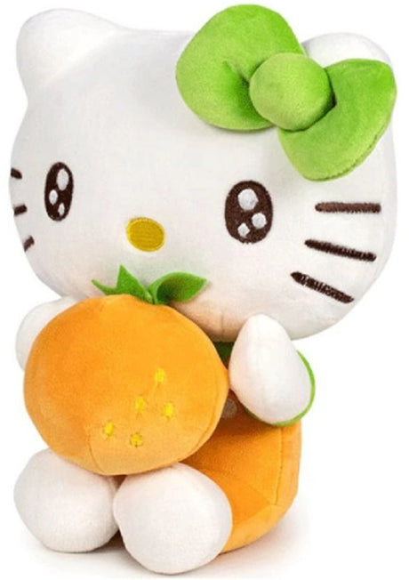 Hello Kitty Orange Plüsch Kuscheltier 20 cm – Plüschtier – Spielzeuge Kuscheltiere für Kinder Jungen Mädchen – Kuromi Keroppi Melodie