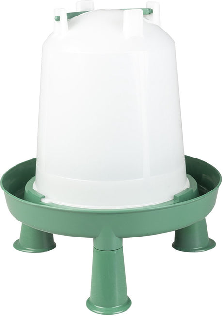 Duvo plus - Futtersilo - Huhn - Trinkglocke Öko-Schraube mit Griffbeinen 3l grün - 1St