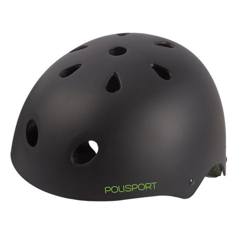 Polisport Urban Radical Bicycle Helm S 53-55 cm Graffiti Schwarzes Grün