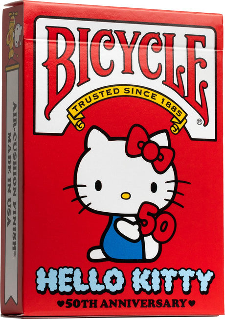 Bicycle Hello Kitty 50. Jubiläum – Premium-Spielkarten – Poker – Ultimates