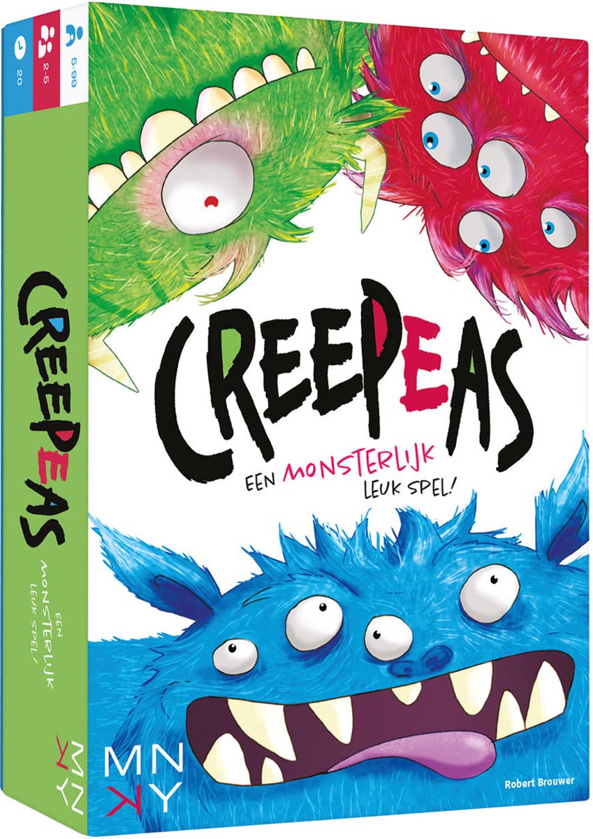 Rebo Publishers Mnky – Creepeas-Kartenspiel