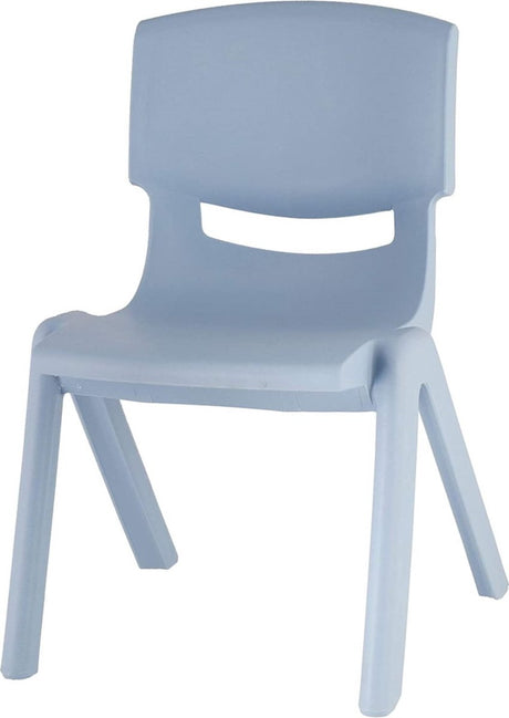 Bieco trend blauer Kindersitz aus Kunststoff