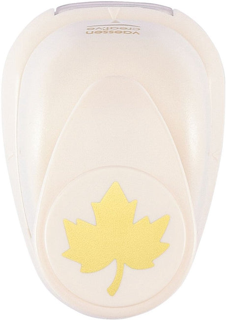 Vaessen creative pons - figuurpons - esdoornblad - 2,6 x 2,4 cm