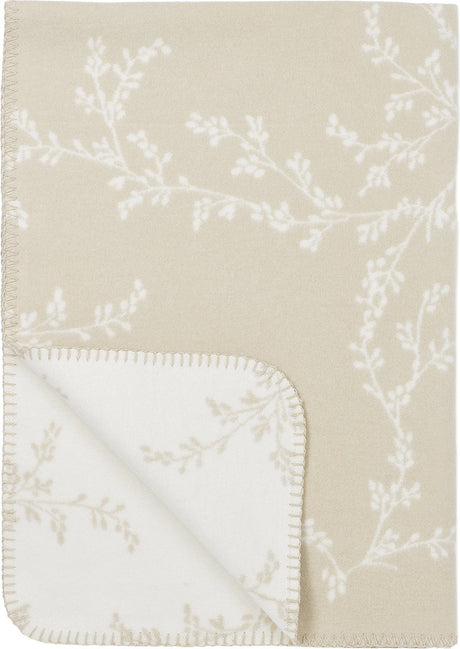 Meyco Baby Branches Babydecke – gewebt – Sand – 100 x 150 cm – 1,0 Tog