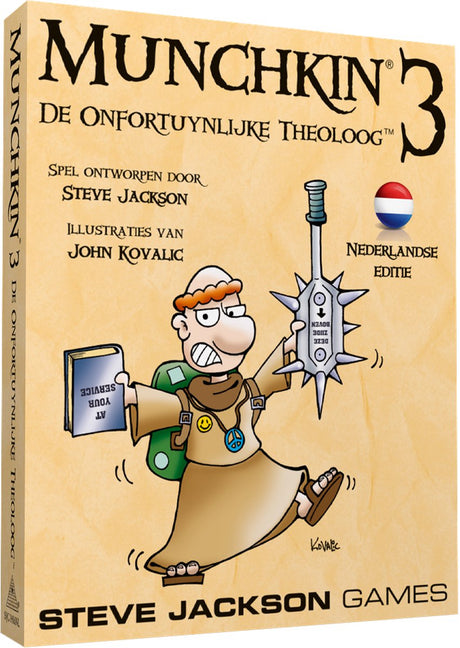 Steve Jackson Games Munchkin 3 Der unglückliche Theologe - Erweiterung - Kartenspiel