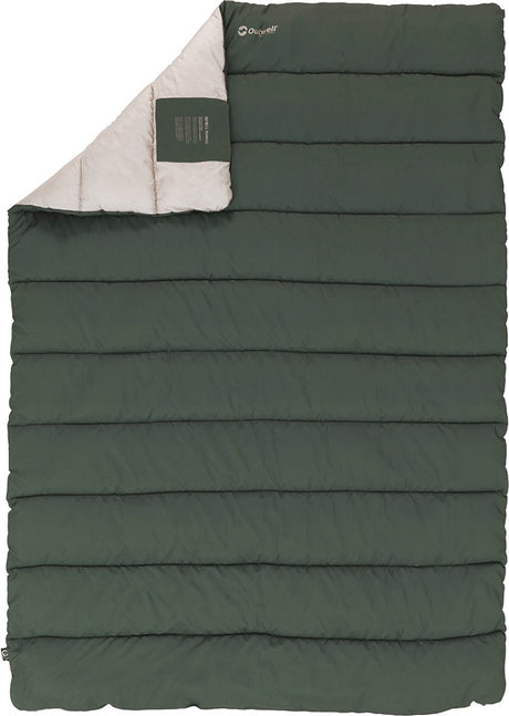 Outwell Campion Bettdecke Schlafsack Bettdecke 1 Person 135 x 200 grün