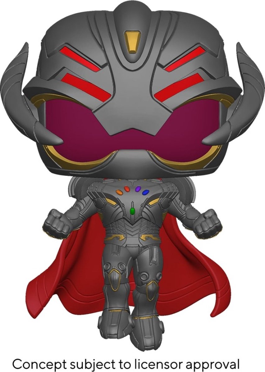Marvel Funko Was wäre, wenn...? Sammlerfigur Puppe! Animation der allmächtigen 9-cm-Mehrfarben