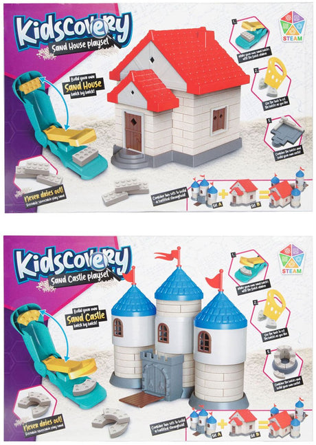 Kidscovery Sandhaus-Bauset, verschiedene Ausführungen