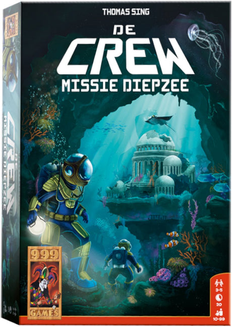 999 Spiele 999 Games de Crew Mission Diepzee Kartenspiel