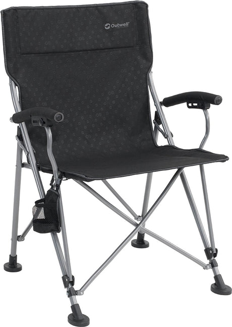 Outwell Campo XL Campingstuhl Klappstuhl schwarz 97 x 67 x 67 cm