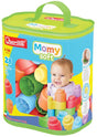 Quercetti Bausteine ​​Momy Soft – 28 Teile – buntes Babyspielzeug.