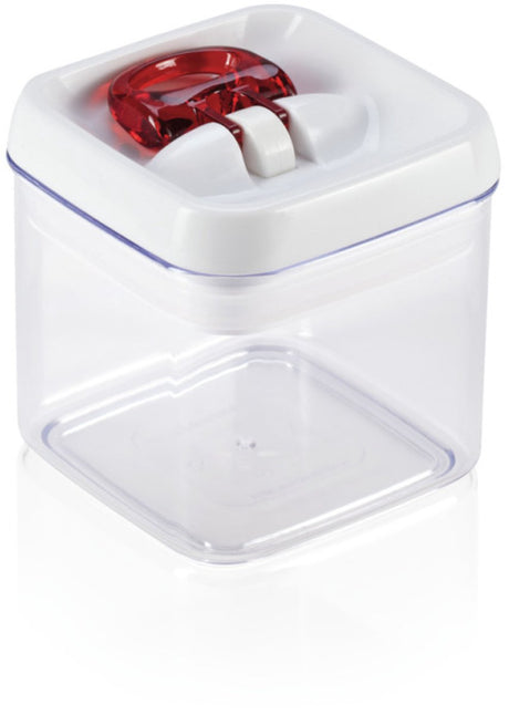Leifheit Fresh Easy Aufbewahrungsbox quadratisch – 400 ml – Weiß