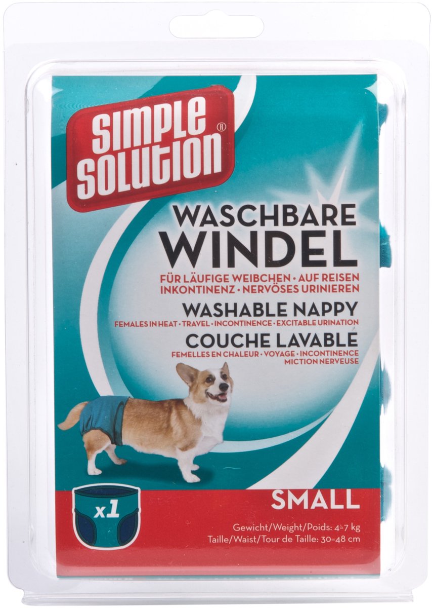 Einfache Lösung Windel waschbar
