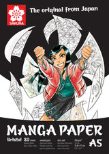Sakura-Mangapapier A5, 250 g, 20 Blatt