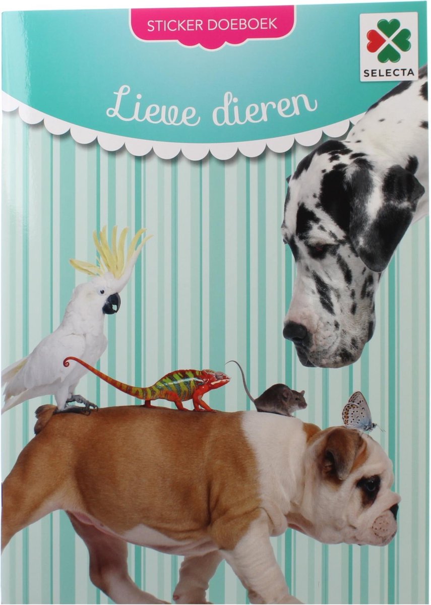 Selecta Spiel- und Hobby-Süßtier-Sticker-Aktivitätsbuch