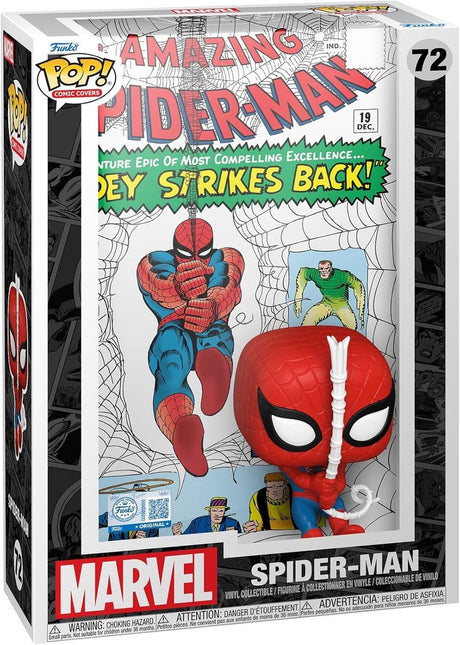 Funko Spider-Man Amazing Spider-Man (Comic-Cover) Vinylfigur 72 Unisex Pop! - neutral - Standard