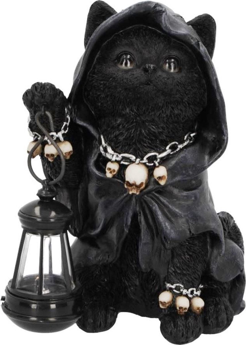Nemesis Now – Reapers Feline Lantern 18,5 cm Statuenfigur – mehrfarbig