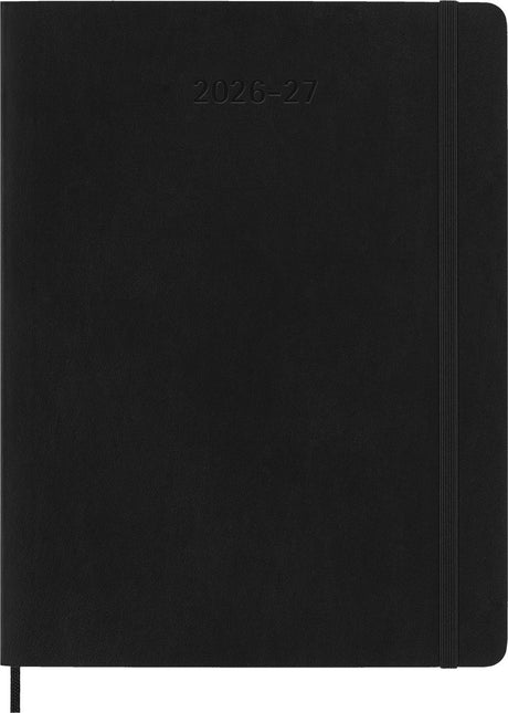 Moleskine 18-Monats-Tagebuch – 2026 27 – wöchentlich – XL – Softcover – Schwarz