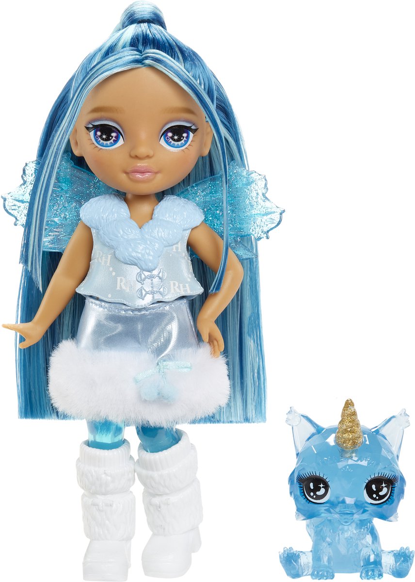 Rainbow high littles rainbow fantasy-elfjespop - sapphire (blauw)