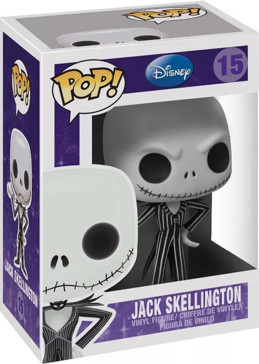 Funko pop disney: the nightmare before christmas - jack skellington pop #15